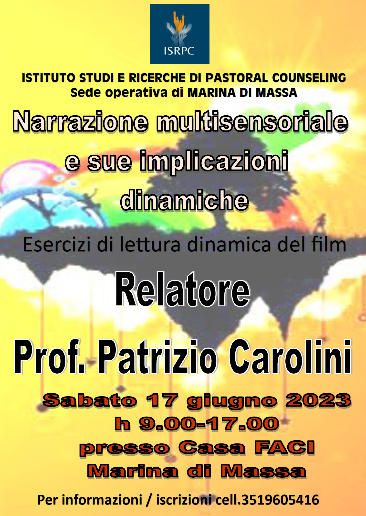 Carolini giugno 2023 giornata di formazione narrativa sensoriale
