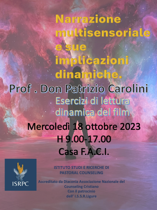 Narrazione multisensoriale e sue implicazioni dinamiche Narrazione multisensoriale e sue<br />
implicazioni dinamiche